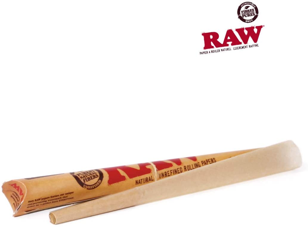 RAW Natural Unrefined Emperador Cones All in One Smoke Shop