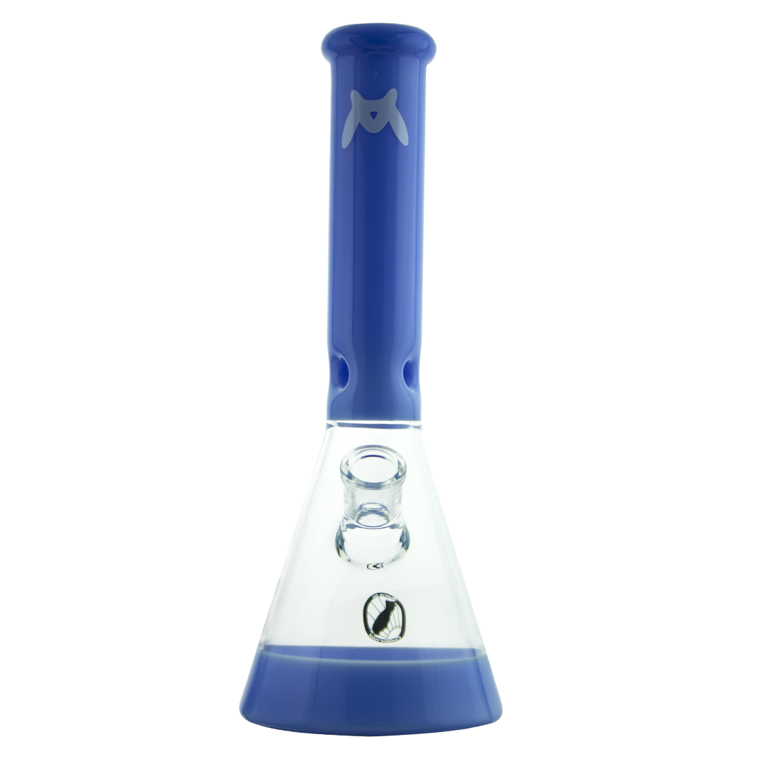 MAV 12" x 44mm Full Color Beaker Bong All in One Smoke Shop